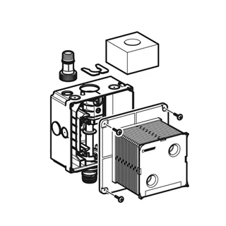 Geberit beépítőkészlet univerzális vizelde vezérléshez 116.001.00.1