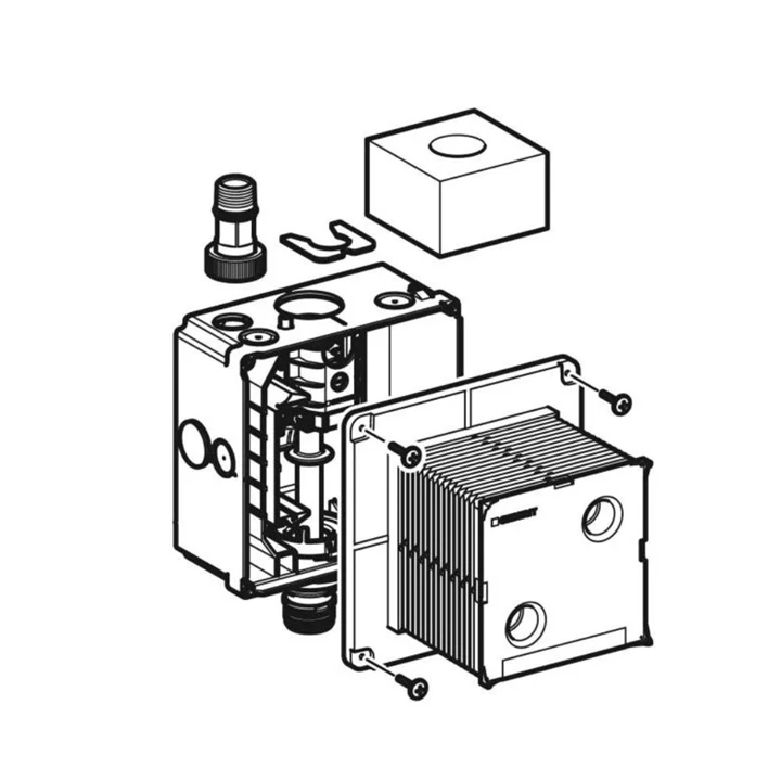 Geberit beépítőkészlet univerzális vizelde vezérléshez 116.001.00.1
