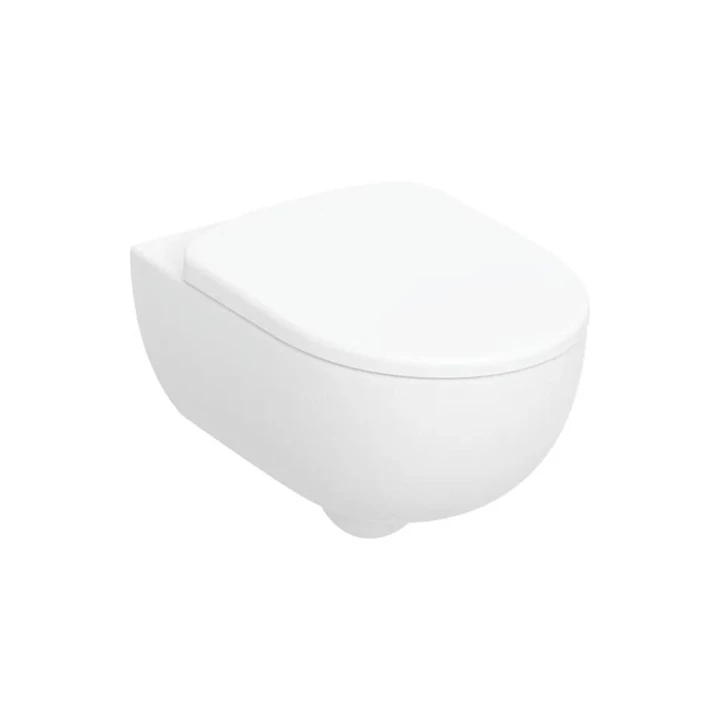 Geberit Selnova fali WC mélyöblítésű készlet, Premium, részben zárt forma, WC-ülőkével 501.991.00.1