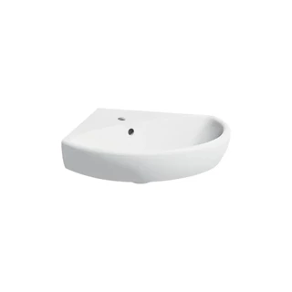 Geberit Selnova sarok kézmosó, 41.4x16.4x41.2cm, csaplyuk középen, túlfolyóval 500.326.01.1 Geberit Selnova sarok kézmosó, 41.4x16.4x41.2cm, csaplyuk középen, túlfolyóval 500.326.01.1