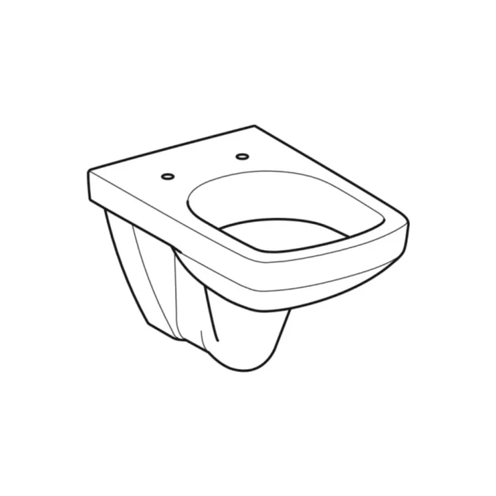 Geberit Geberit Selnova Square mélyöblítésű fali WC 35x53 cm, fehér 500.270.01.5