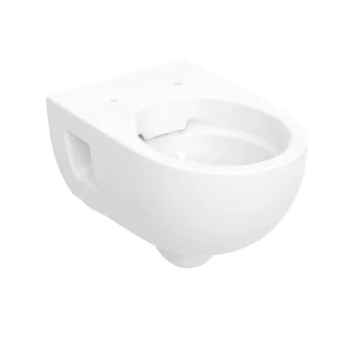 Geberit Selnova fali WC, mélyöblítésű, részben zárt forma, Rimfree, 53cm 501.545.01.1