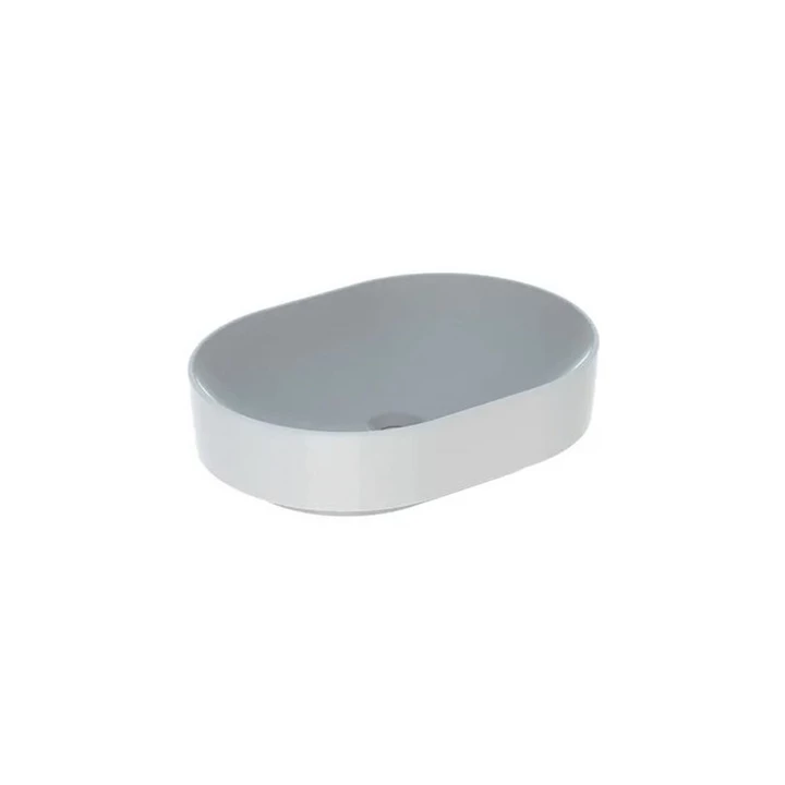 Geberit VariForm pultra ültethető mosdó, ellipszis alakú, 55x15.8x40cm, túlfolyó nélkül 500.774.01.2 Geberit VariForm pultra ültethető mosdó, ellipszis alakú, 55x15.8x40cm, túlfolyó nélkül 500.774.01.2