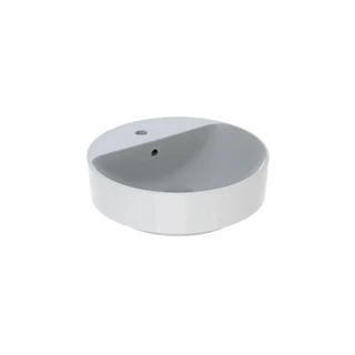 Geberit VariForm pultra ültethető mosdó, kerek, csaplyuk-peremmel, 45x15.8cm, túlfolyóval 500.769.01.2 Geberit VariForm pultra ültethető mosdó, kerek, csaplyuk-peremmel, 45x15.8cm, túlfolyóval 500.769.01.2