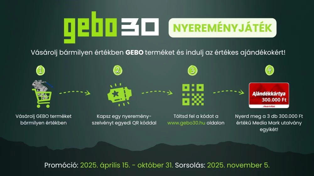 GEBO 30 - szülinapi meglepetés