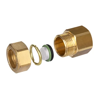 Gebo Inox peremezés nélküli csatlakozó idom 3/4" - 3/4" BM A03-0001-1502 Gebo Inox peremezés nélküli csatlakozó idom 3/4" - 3/4" BM A03-0001-1502