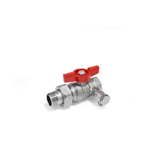 Giacomini R259S hollandis golyóscsap 1" KB - masnis, ürítős R259SX007 Giacomini R259S hollandis golyóscsap 1" KB - masnis, ürítős R259SX007