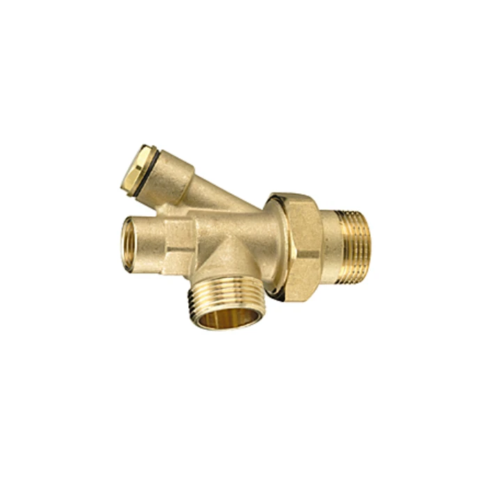 Giacomini T idom termofejhez R 557B mérőhüvelyes 1"*1/2"*1" R557BY005