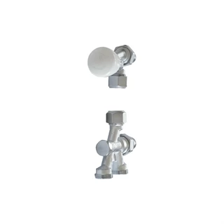 Giacomini átkötőcső radiátorszelep egyenes 100% 18*15 R438X036 Giacomini átkötőcső radiátorszelep egyenes 100% 18*15 R438X036