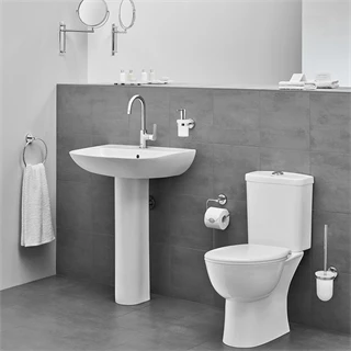 Grohe Bau Ceramic alsó kifolyású perem nélküli álló wc 39431000 Grohe Bau Ceramic alsó kifolyású perem nélküli álló wc 39431000