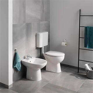 Grohe Bau Ceramic alsó kifolyású perem nélküli álló wc 39431000 Grohe Bau Ceramic alsó kifolyású perem nélküli álló wc 39431000