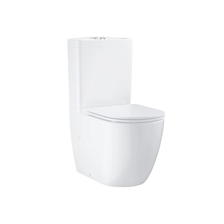 Grohe Bau Ceramic fal melletti álló wc monoblokkos kombinációhoz, alpin fehér 39910000 Grohe Bau Ceramic fal melletti álló wc monoblokkos kombinációhoz, alpin fehér 39910000