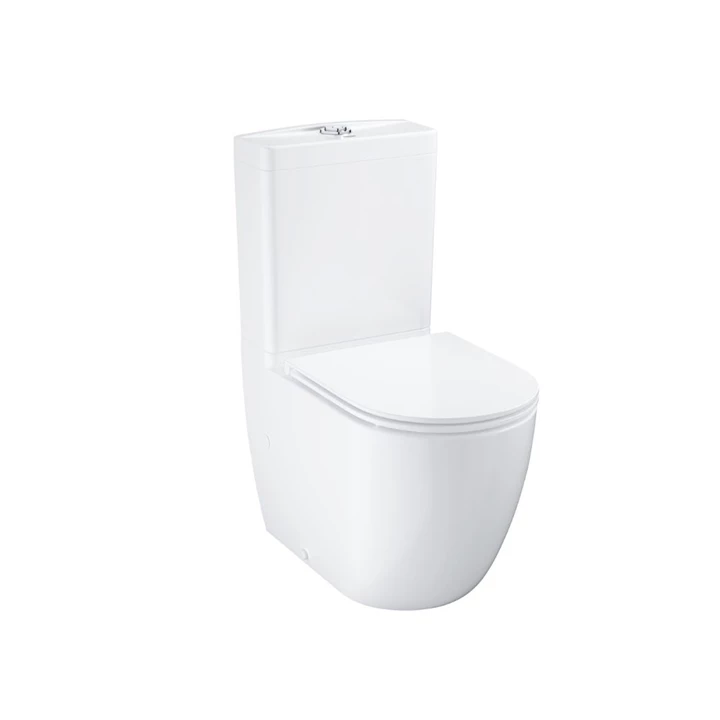 Grohe Bau Ceramic fal melletti álló wc monoblokkos kombinációhoz, alpin fehér 39910000 Grohe Bau Ceramic fal melletti álló wc monoblokkos kombinációhoz, alpin fehér 39910000