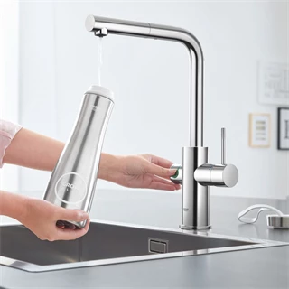 Grohe Blue rozsdamentes acél fém kulacs 40848SD0 Grohe Blue rozsdamentes acél fém kulacs 40848SD0