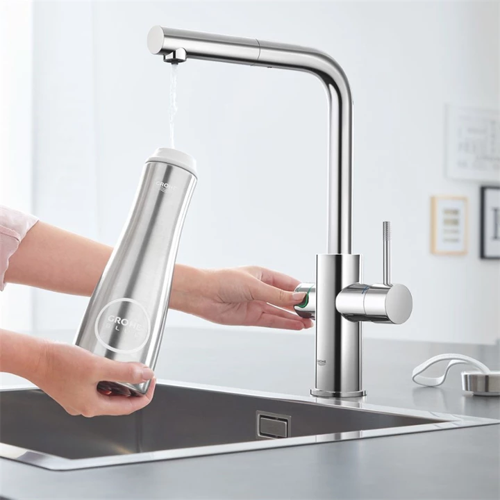 Grohe Blue rozsdamentes acél fém kulacs 40848SD0 Grohe Blue rozsdamentes acél fém kulacs 40848SD0