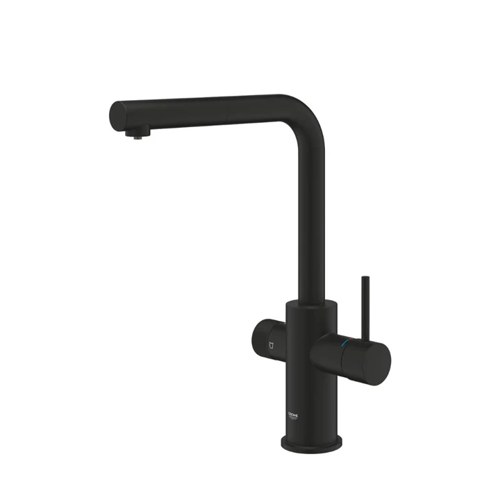 Grohe Blue Pure Minta Szűrőcsap kihúzható gyöngyöztetővel, fekete 30590KF0 Grohe Blue Pure Minta Szűrőcsap kihúzható gyöngyöztetővel, fekete 30590KF0