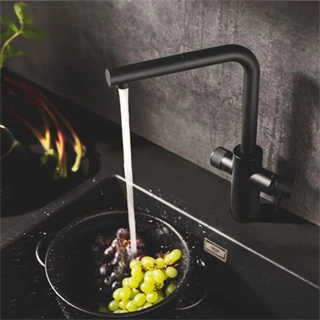Grohe Blue Pure Minta Szűrőcsap kihúzható gyöngyöztetővel, fekete 30590KF0 Grohe Blue Pure Minta Szűrőcsap kihúzható gyöngyöztetővel, fekete 30590KF0