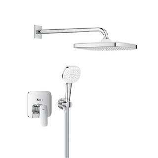 Grohe Cubeo rejtett zuhanyrendszer Tempesta 250 fejzuhannyal, króm 1053360000