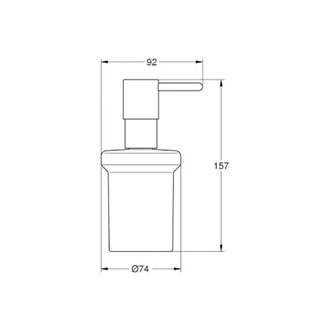 Grohe Essentials pohár és szappantartó konzol 40369001