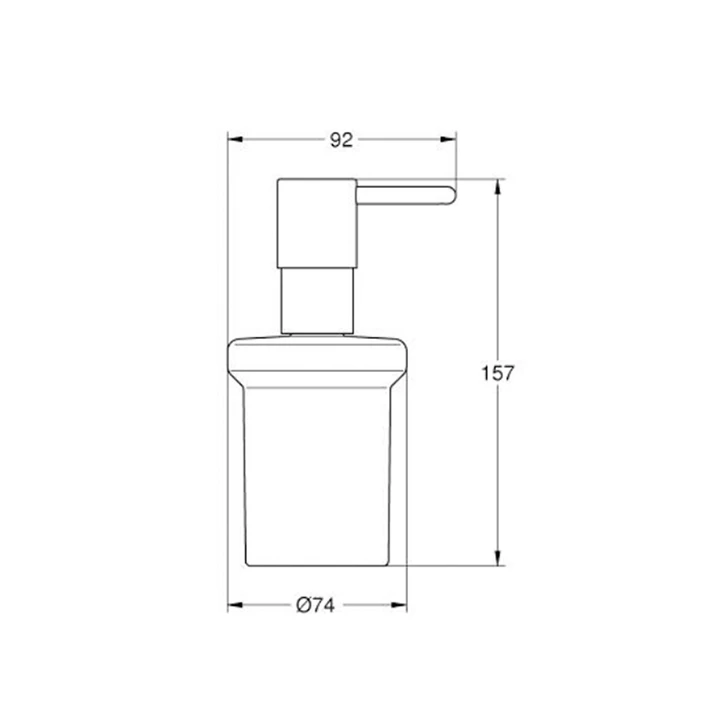 Grohe Essentials pohár és szappantartó konzol 40369001