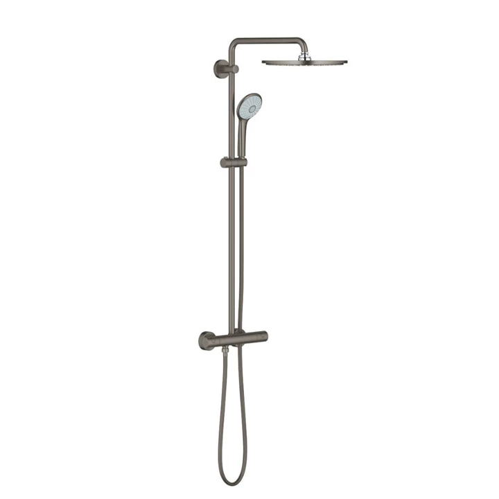 Grohe Euphoria System 310 zuhanyrendszer termosztátos csapteleppel, hard grafit, matt 26075AL0 Grohe Euphoria System 310 zuhanyrendszer termosztátos csapteleppel, hard grafit, matt 26075AL0