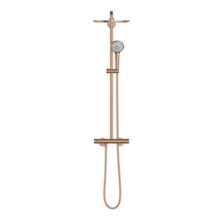 Grohe uphoria System 310 Zuhanyrendszer termosztátos csapteleppel, falra szereléshez, Brushed Warm Sunset szín 26075DL0