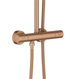 Grohe uphoria System 310 Zuhanyrendszer termosztátos csapteleppel, falra szereléshez, Brushed Warm Sunset szín 26075DL0