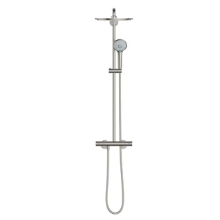 Grohe Euphoria System 310 Zuhanyrendszer termosztátos csapteleppel, rozsdamentes acél hatású 26075DC0