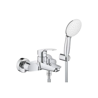 Grohe Eurosmart kádcsaptelep zuhanyszettel, króm 25276003