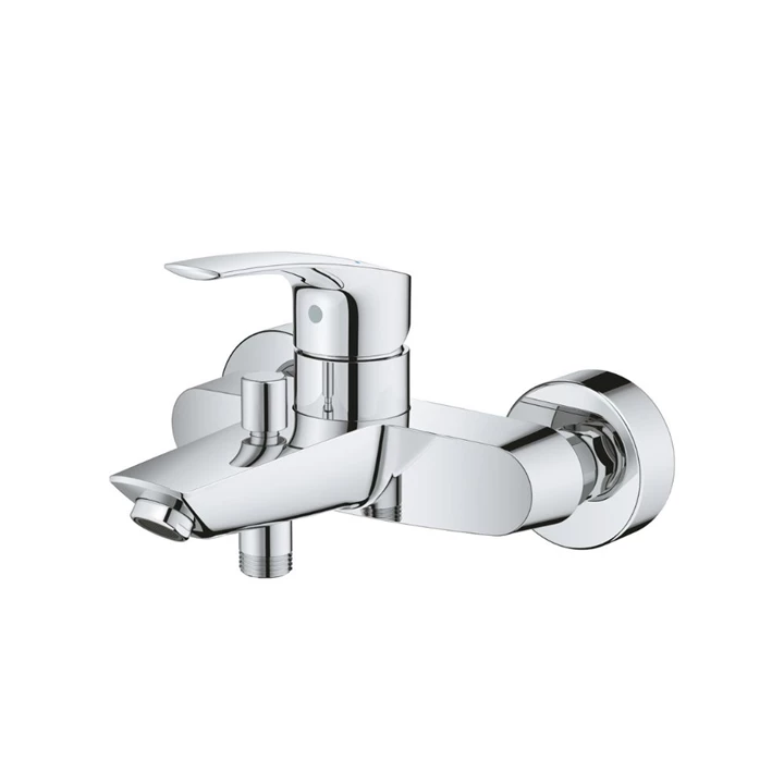 Grohe Eurosmart 2021 fali kádtöltő csaptelep, automata zuhanyváltóval, króm 33300003 Grohe Eurosmart 2021 fali kádtöltő csaptelep, automata zuhanyváltóval, króm 33300003