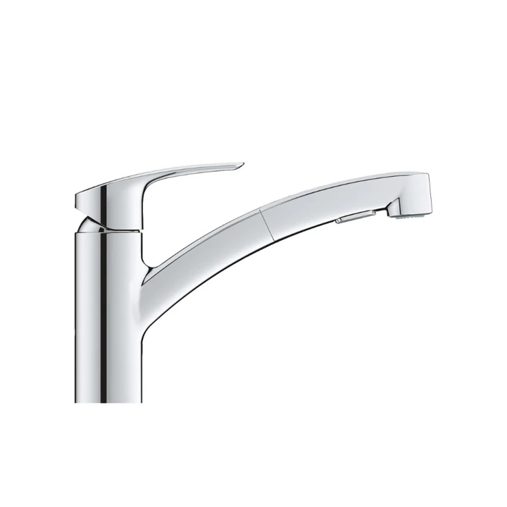 Grohe Eurosmart 2021 kihúzhatófejes mosogatócsaptelep alacsony kifolyóval 30305001 Grohe Eurosmart 2021 kihúzhatófejes mosogatócsaptelep alacsony kifolyóval 30305001