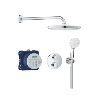Grohe Grohtherm rejtett zuhanyrendszer Tempesta 250 fejzuhannyal (kerek forma) 34872000