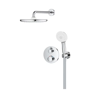 Grohe Grohtherm rejtett zuhanyrendszer Tempesta 250 fejzuhannyal (kerek forma) 34872000