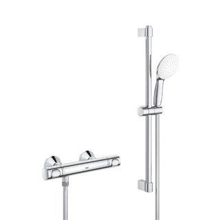 Grohe Grohtherm 500 Termosztátos zuhanycsaptelep 1/2”, króm 34796001