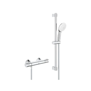 Grohe Grohtherm 800 termosztátos zuhanyszett, 600 mm-es rúddal, zuhanycsapteleppel, króm 34565002