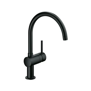 Grohe mosogatócsap bársony fekete álló, "c" kifolyós 32917KS0 Grohe mosogatócsap bársony fekete álló, "c" kifolyós 32917KS0