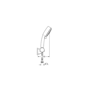 Grohe Tempesta Cosmopolitan 100 III kézizuhany szett 27584002 Grohe Tempesta Cosmopolitan 100 III kézizuhany szett 27584002