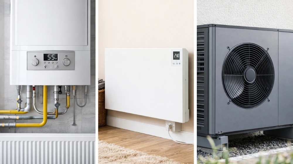 Gázfűtés, elektromos fűtés vagy hőszivattyú?