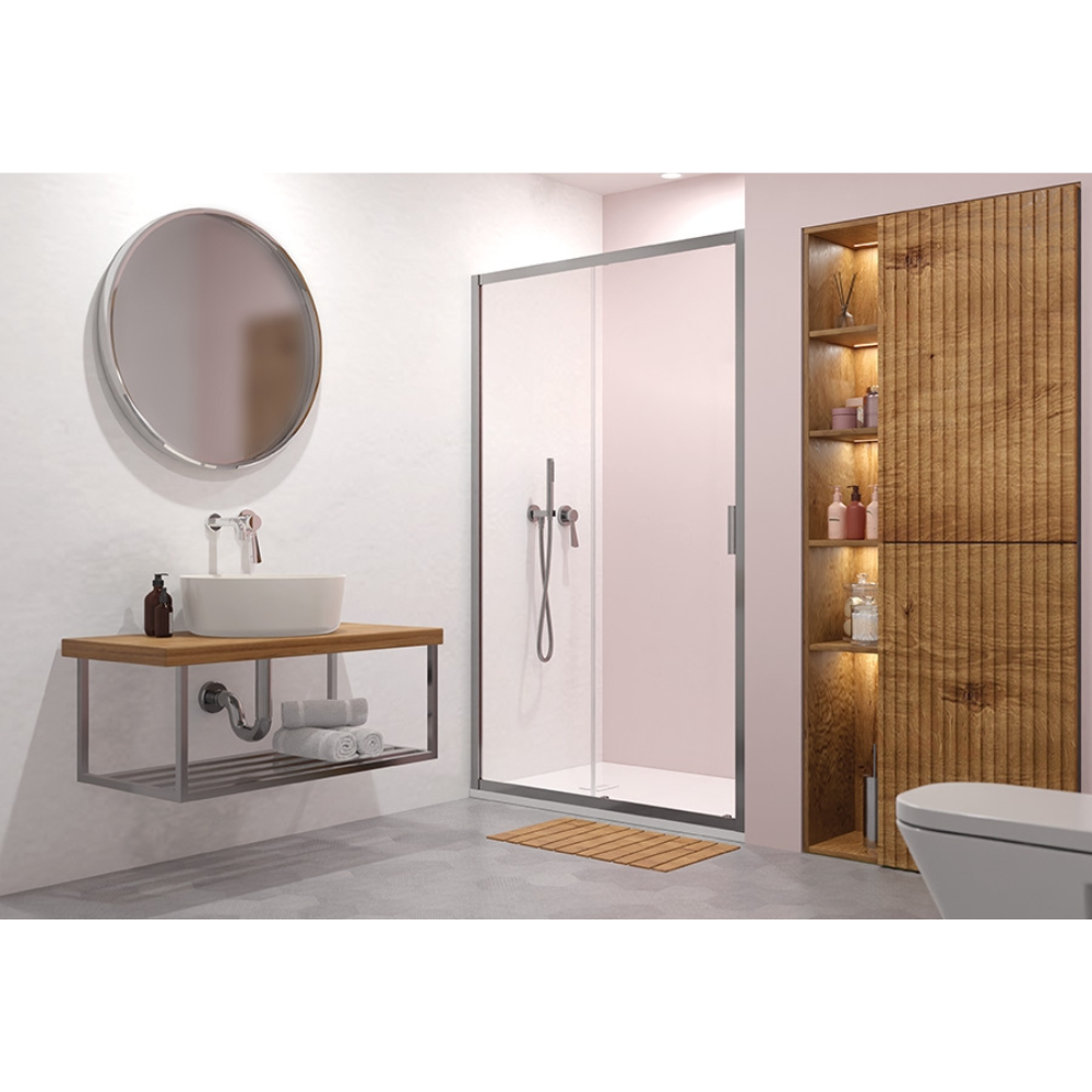 H2O Comfort DWJ 110 cm zuhanyajtó 10260110-01-01