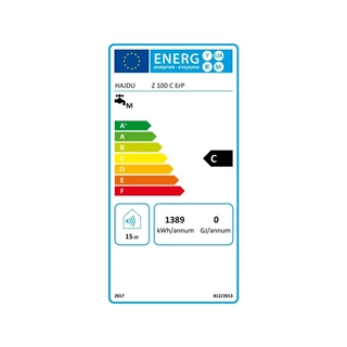 Hajdu Z 100 C ErP elektromos forróvíztároló 100 l, függőleges, kerámiafűtővel 2111911116 Hajdu Z 100 C ErP elektromos forróvíztároló 100 l, függőleges, kerámiafűtővel 2111911116