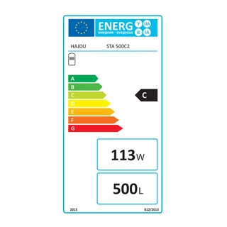 Hajdu STA 500C2 multienergiás fűtésű forróvíztároló, 2 hőcserélő, 500 l  2143031421