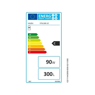 Hajdu STXL300.2C nagy felületű hőcserélővel ellátott HMV tároló hőszivattyús rendszerhez, 300 l 2142615206
