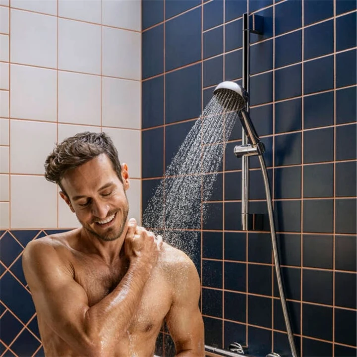 Hansgrohe Activera Select S Zuhanyszett 95, 2jet, EcoSmart, 65cm-es zuhanyrúddal, króm 28044000