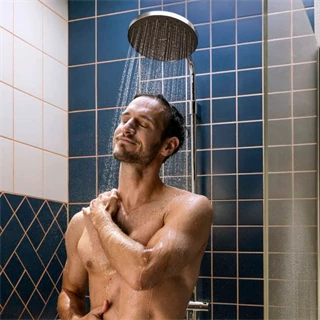 Hansgrohe Activera S term. zuhanyrendszer, zuhanycsapteleppel Showerpipe 240, 1jet, EcoSmart, Ecostat Fine Varia, króm 2