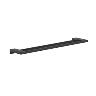 Hansgrohe AddStoris Fürdőlepedő tartó dupla sínnel matt fekete 41743670