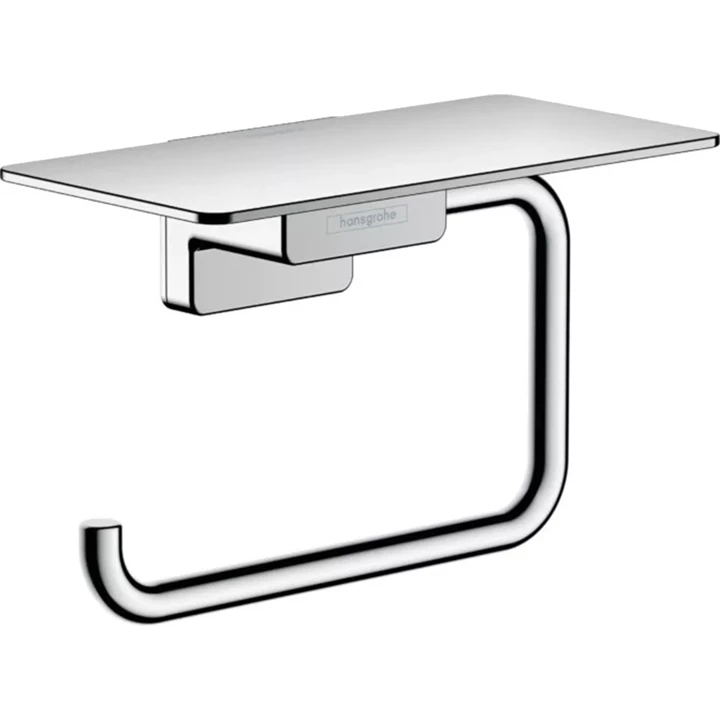 Hansgrohe AddStoris WC papír tartó, polccal 41772000 Hansgrohe AddStoris WC papír tartó, polccal 41772000