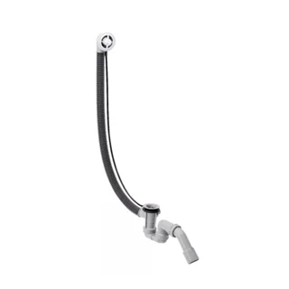 Hansgrohe alaptest Flexaplus komplett készlethez és lefolyó és túlfolyó garnitúrával egyedi kádakhoz 58141180