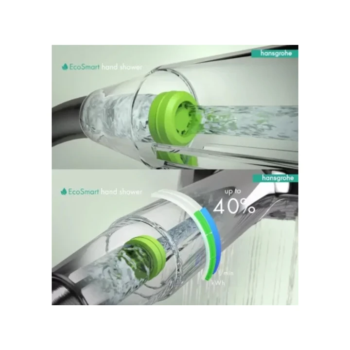 Hansgrohe falba süllyesztett melegvizes bidé kézizuhany szett EcoSmart, szálcsiszolt bronz 29232140