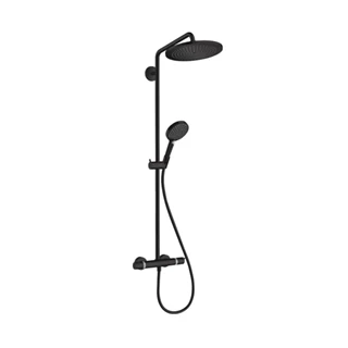 Hansgrohe Croma Select S280 Showerpipe HS RD S122, matt fekete 26890670 Hansgrohe Croma Select S280 Showerpipe HS RD S122, matt fekete 26890670