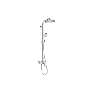Hansgrohe Crometta S Showerpipe 240 1jet egykaros csapteleppel, króm 27269000 Hansgrohe Crometta S Showerpipe 240 1jet egykaros csapteleppel, króm 27269000